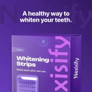 ✨ Nexisify Purple Teeth Whitening Strips (Gen 2)