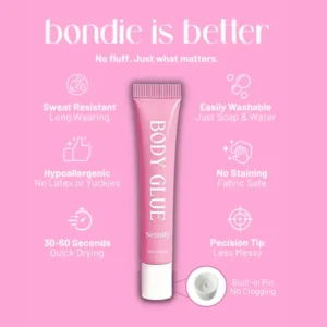 🔥 2026 Summer MUST-HAVE – Nexisify® Body Adhesive | All-Day Hold, Sweatproof & Invisible Fit