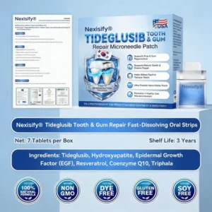 𝑵𝒆𝒙𝒊𝒔𝒊𝒇𝒚®  𝟓-𝒊𝒏-𝟏 𝑻𝒊𝒅𝒆𝒈𝒍𝒖𝒔𝒊𝒃 𝑻𝒐𝒐𝒕𝒉 𝑶𝒓𝒂𝒍 𝑺𝒕𝒓𝒊𝒑𝒔 & Gum Repair Oral Strips