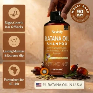 Nexisify™ Batana Oil Shampoo 300ml+Batana Oil Conditioner 300ml(1 Set)