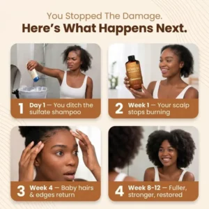 Nexisify™ Batana Oil Shampoo 300ml+Batana Oil Conditioner 300ml(1 Set)